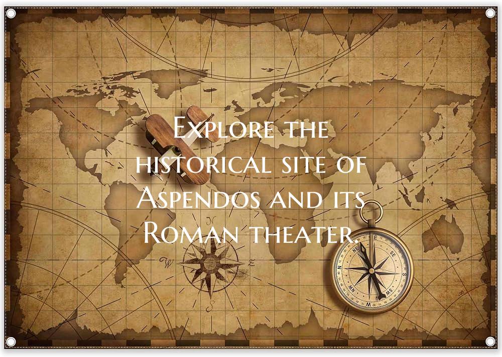Explore the historical site of Aspendos and its Ro...